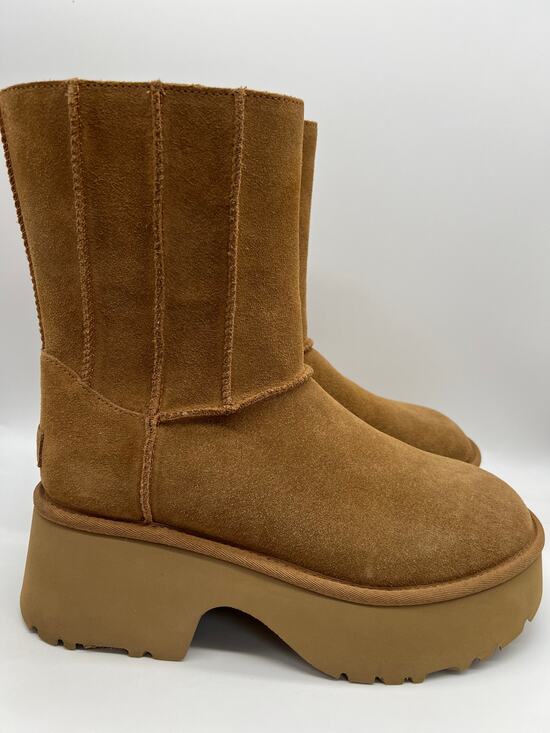 UGG Shoes - UGG Classic Twin Seam New Heights Boot Chestnut 1158313 Women's Size 11